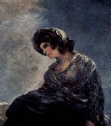 Francisco de Goya Milchmadchen von Bordeaux France oil painting artist